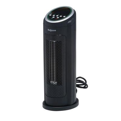 17 in. All Season 1,000-Watt Medium Room Infrared Heater and Cooling Tower Fan with Oscillation and Remote